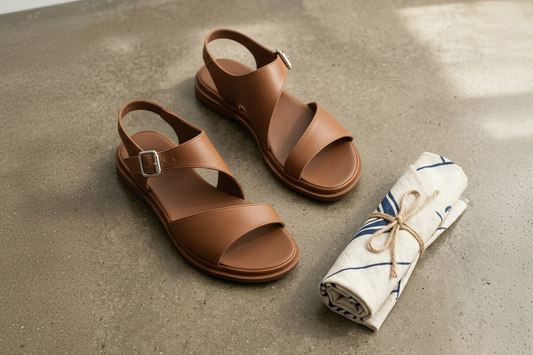 Brown Leather Sandals